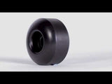 Rampage 99A Skateboard Wheels Black/Gold - 53 x 31mm