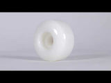 Rampage 99A 53mm Skateboard Wheels - White/Red