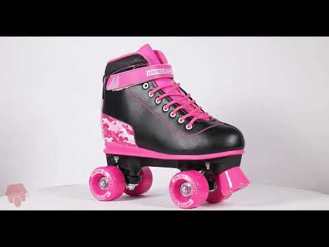 United Skates Vibe Quad Roller Skates - Camo Pink