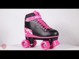 United Skates Vibe Quad Roller Skates - Camo Pink