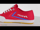 Feiyue Fe Lo 1920 Canvas Trainers - Red/Blue/Red