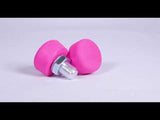 LMNADE Adjustable Rubber Roller Skate Toe Stops - Pink
