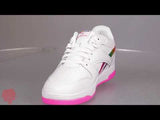 Heelys x Reebok BB4500 Low - White/White/True Pink