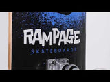 Rampage Graffiti Skull Complete Skateboard 7.75''