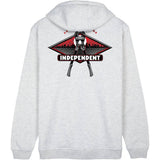 Independent Keys To The City Zip Hoodie - Athletic Heather