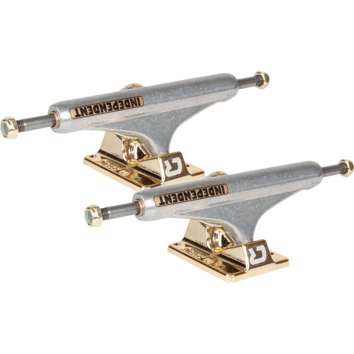 Independent Stage 11 x Carlos Ribeiro Skateboard Trucks - Silver/Gold 149mm