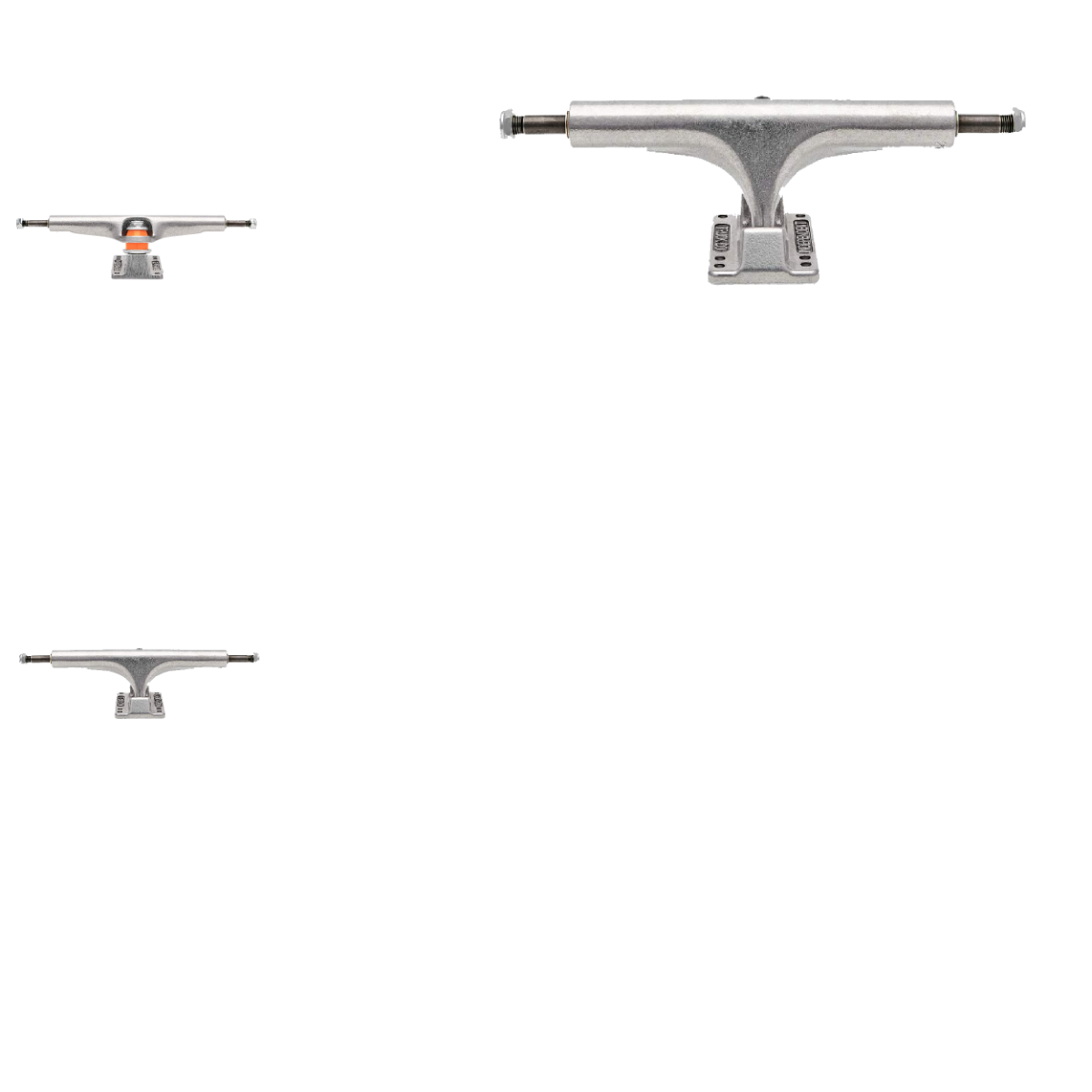 Independent Stage 11 Skateboard Trucks - Polished Silver 215mm