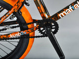 Mafiabike Kush2+ 20" Complete BMX - Orange Splatter