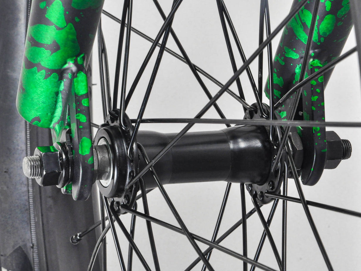 Mafiabike Kush2 20" Complete BMX - Green Splatter