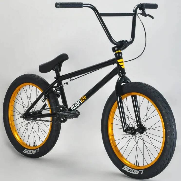 Mafiabike Kush 2+ 20" Complete BMX - Black/Gold