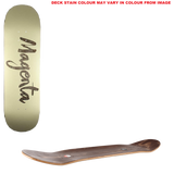Magenta Brush Team Wood Skateboard Deck 8.5"