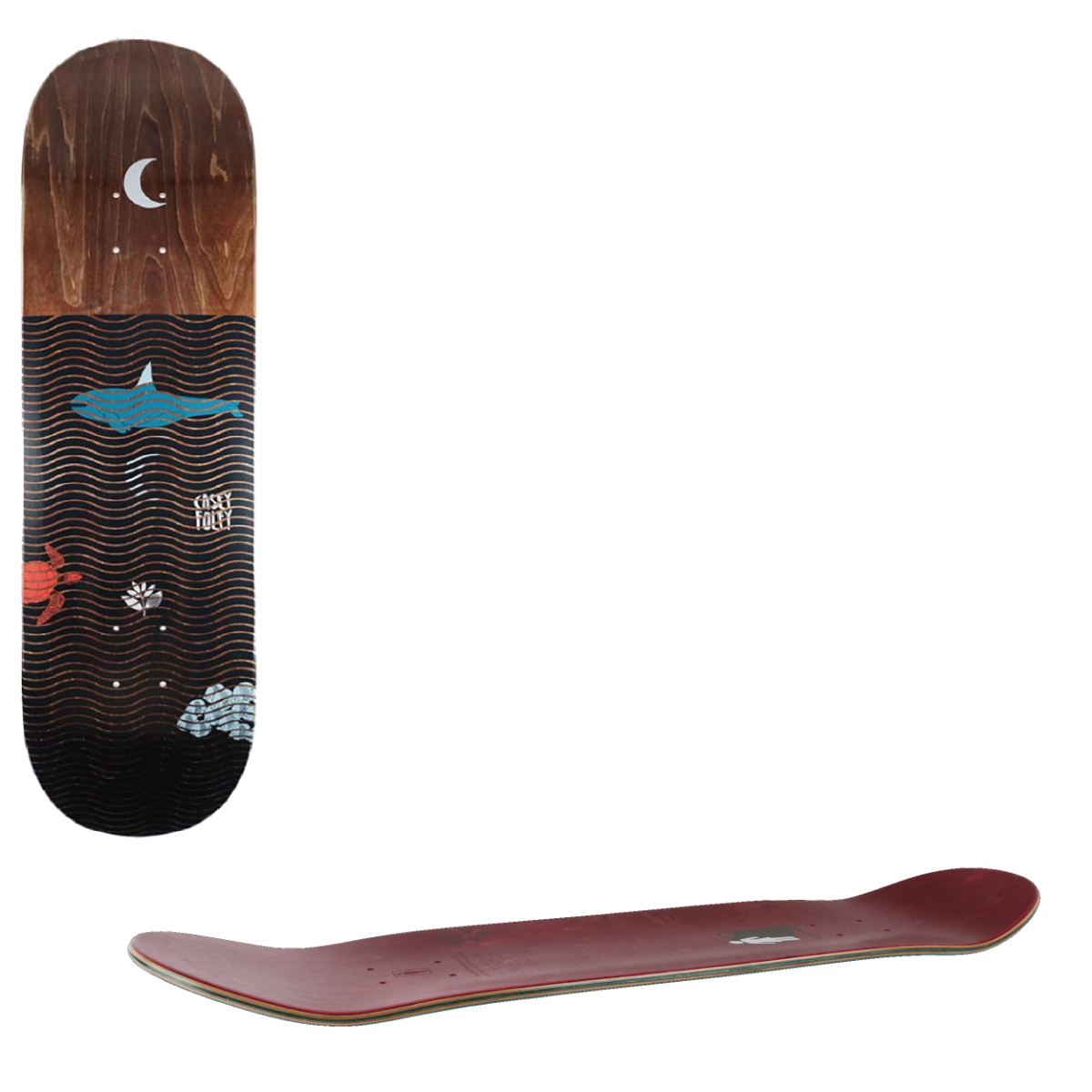 Magenta Deep Series Skateboard Deck - Foley 8.5"