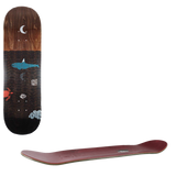 Magenta Deep Series Skateboard Deck - Foley 8.5"