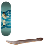 Magenta Sacred Snake Skateboard Deck - Douglas 8.125"
