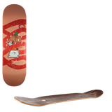 Magenta Sacred Snake Skateboard Deck - Foley 8.25"