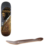 Magenta Sacred Snake Skateboard Deck - Gore 8.125"