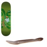 Magenta Sacred Snake Skateboard Deck - Panday 8.125"