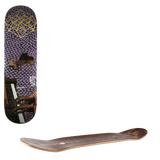 Magenta Sacred Snake Skateboard Deck - Spelta 8.4"