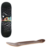 Magenta Sacred Snake Skateboard Deck - Valls 8"