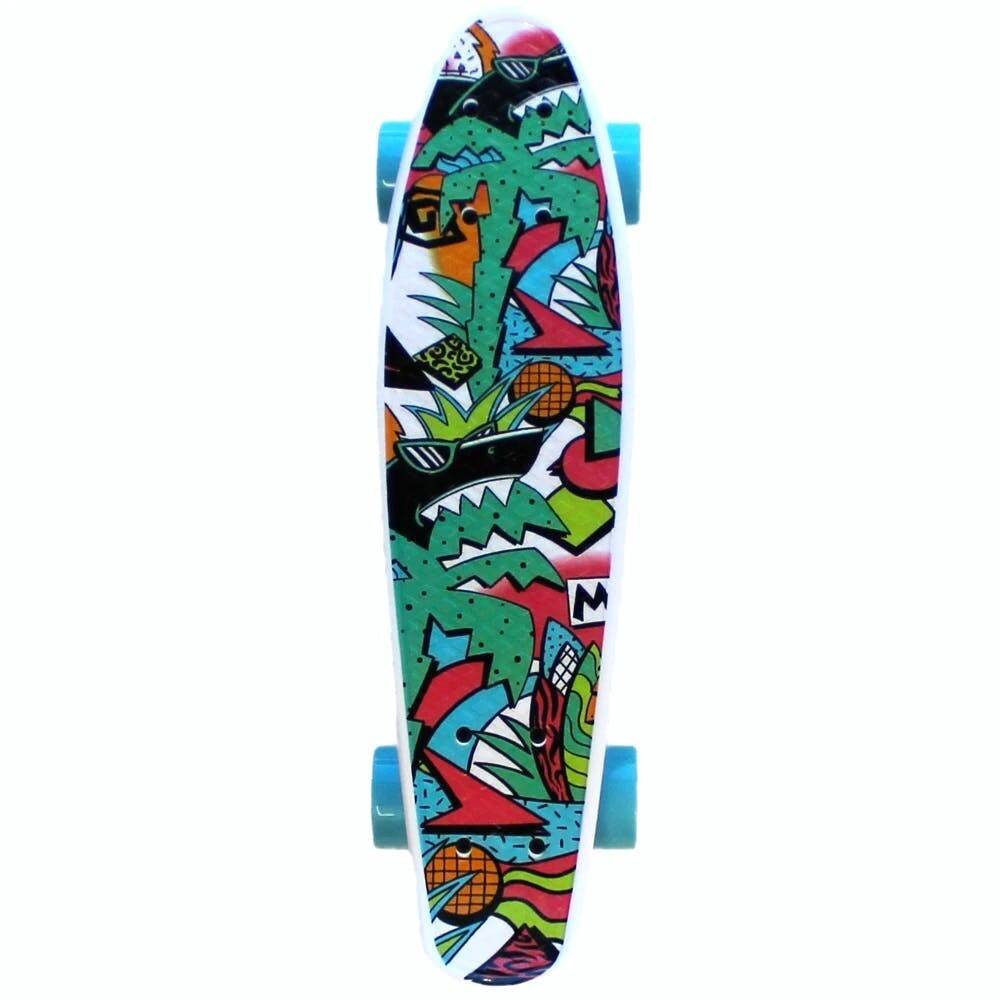 Maui and Sons Maui Pop Kicktail Cruiser Skateboard - 22''