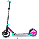 Madd Gear Carve Kruzer 200 V2 Commuter Scooter - Black/Teal