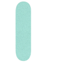 MOB Pastel Skateboard Grip Tape - Teal 9"