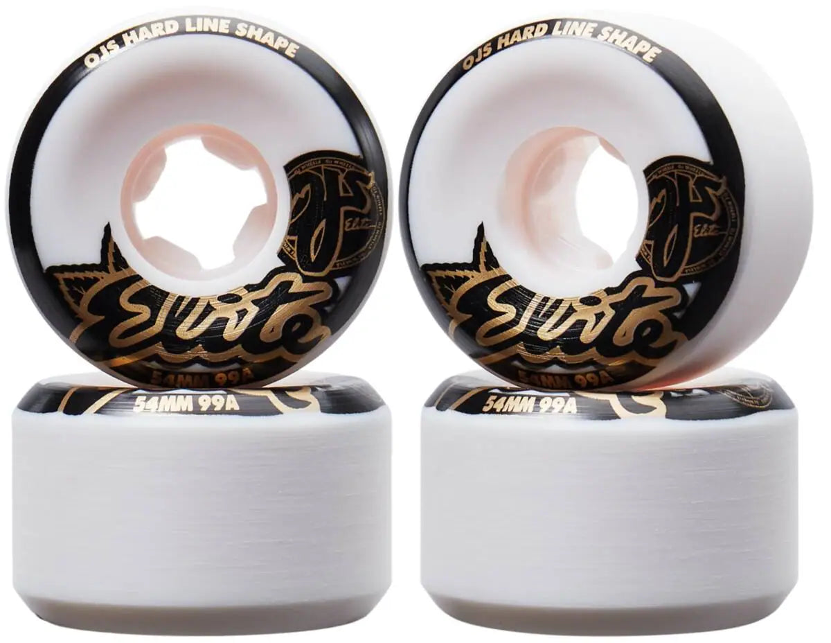 OJ's Elite Hardline 99A Skateboard Wheels 4-Pack