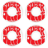OJ's Mini Super Juice 78a Skateboard Wheels 4-Pack - White/Red