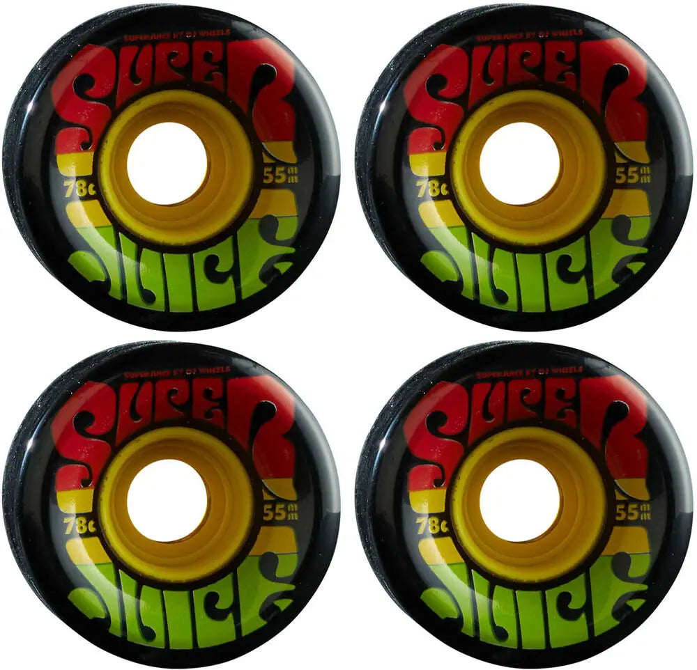 OJ's Mini Super Juice 78a Skateboard Wheels 4-Pack
