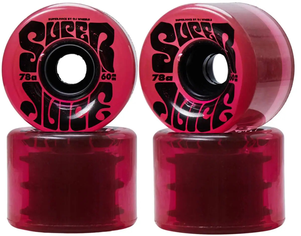OJ's Super Juice 78A Skateboard Wheels 4-Pack