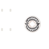 OJ Chubbies Skateboard Wheels - White 52mm