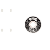 OJ Martinez Elite Criaturas Chubbies Skateboard Wheels - White 56mm