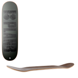 Plan B Team Grain Skateboard Deck - Black 8.75"