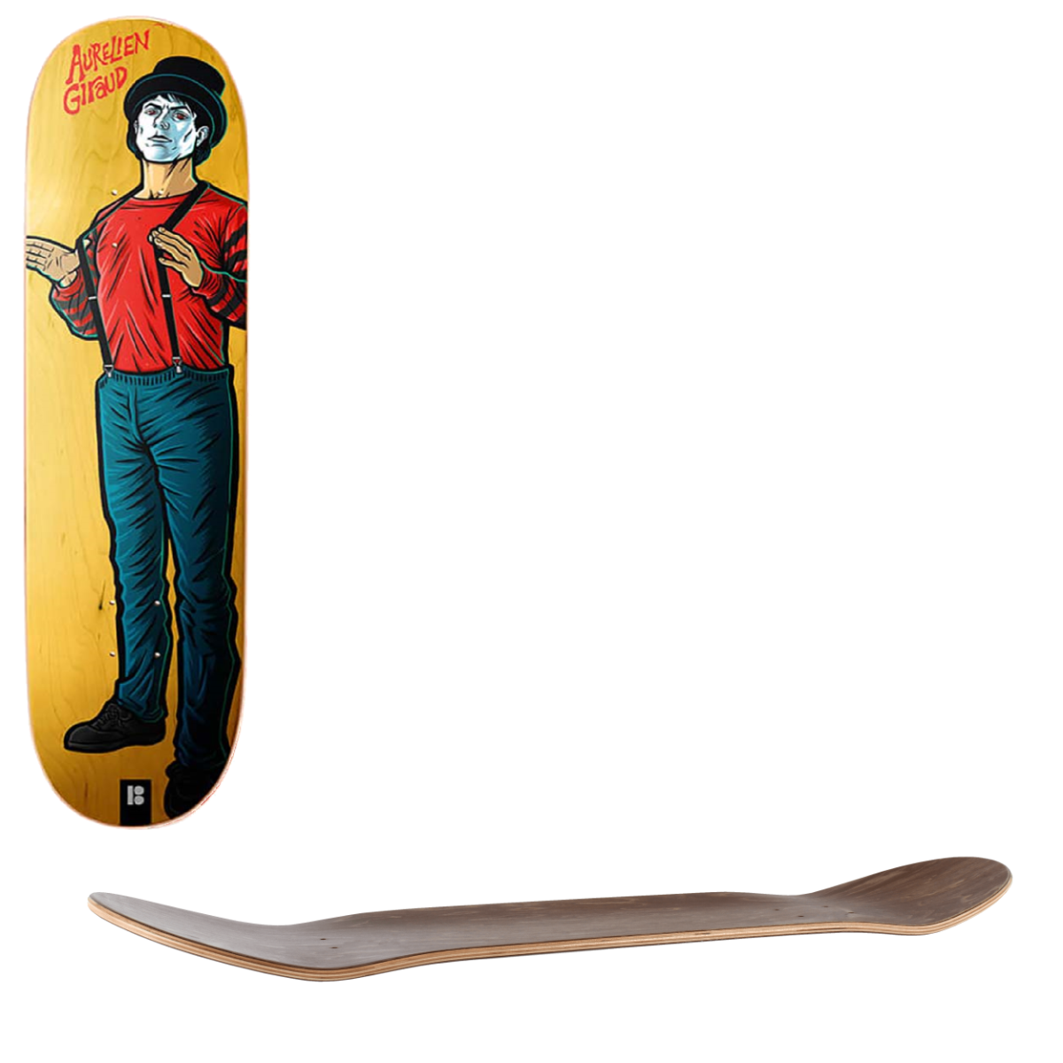 Plan B Warriors Skateboard Deck - Giraud 8.125"