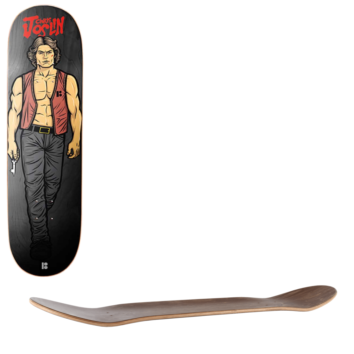 Plan B Warriors Skateboard Deck - Joslin 8.375"