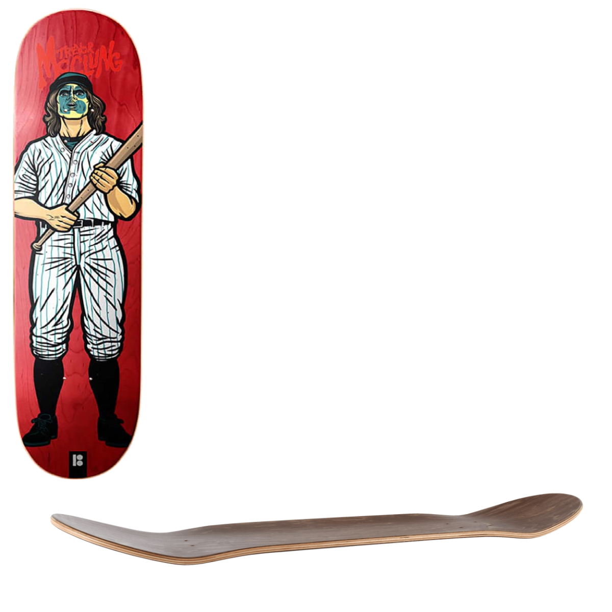 Plan B Warriors Skateboard Deck - McClung 8.25"