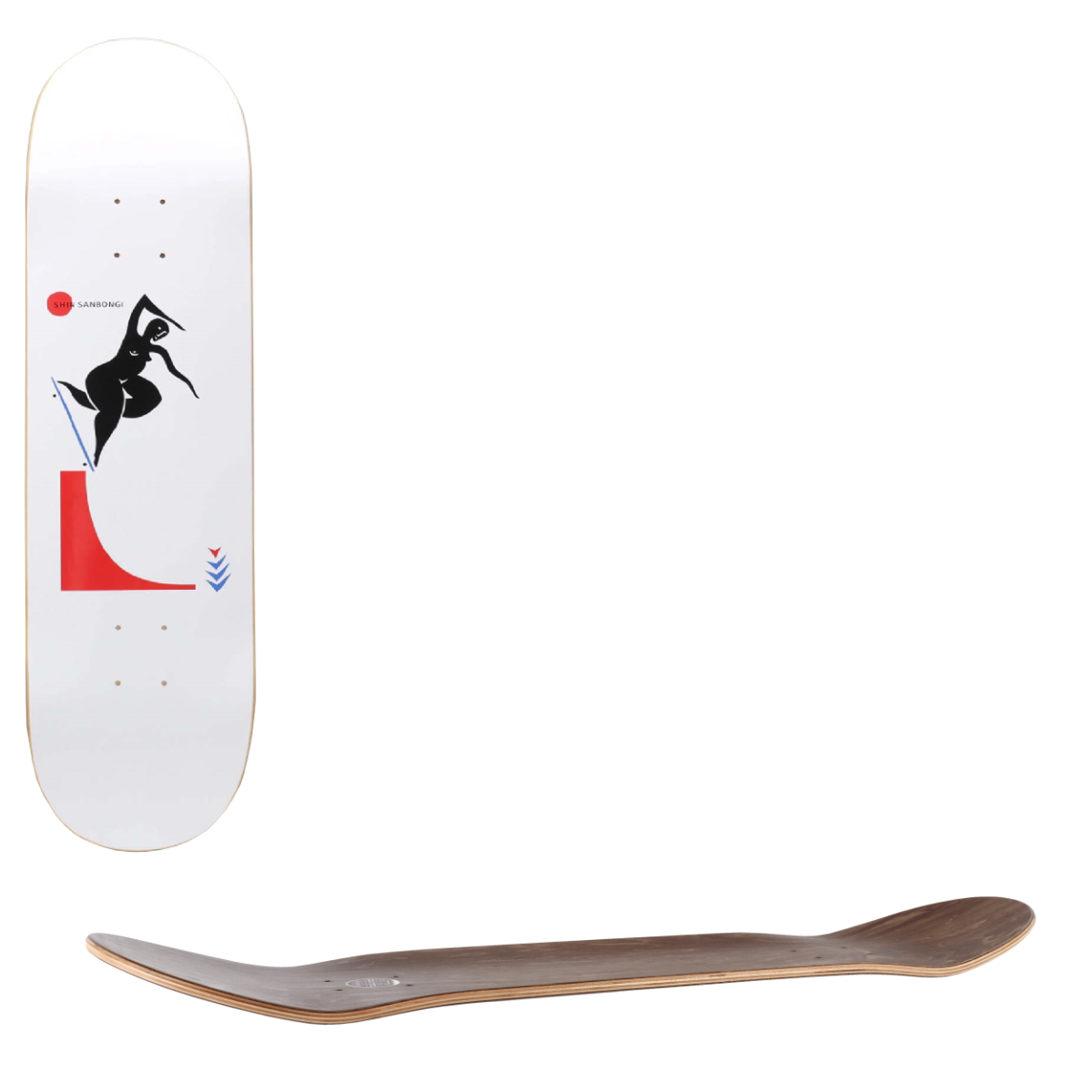 Polar Backside Noseblunt Skateboard Deck - Sanbongi 8.375"