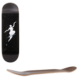 Polar No Complies Forever Skateboard Deck - Black 8.5"