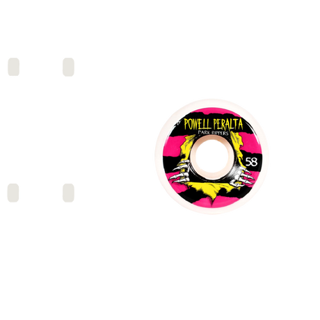 Powell Peralta Park Ripper Skateboard Wheels (Pack of 4) - 58mm