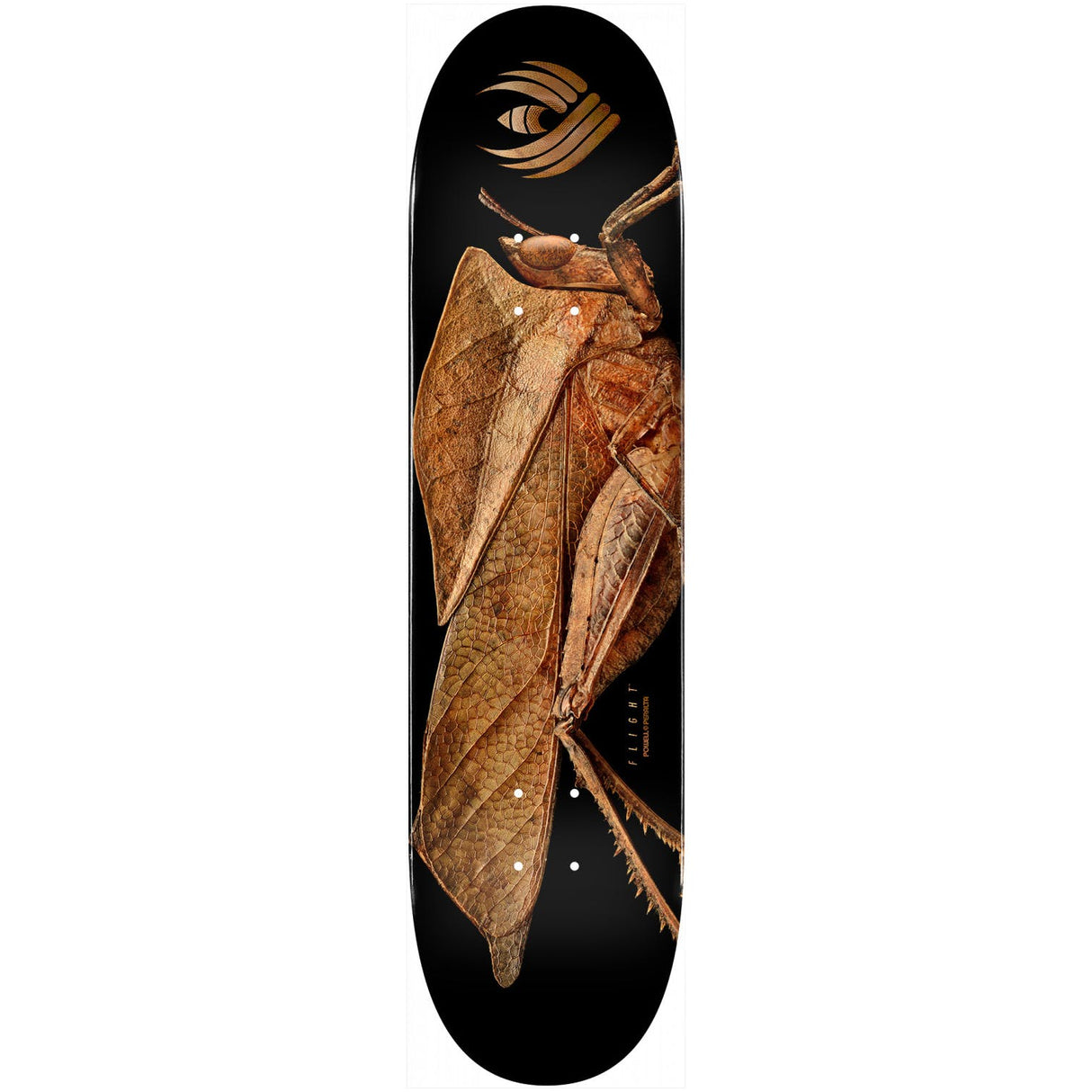 Powell Peralta Flight x Levon Biss Dead Leaf Grasshopper #249 Skateboard Deck - Multi 8.5''