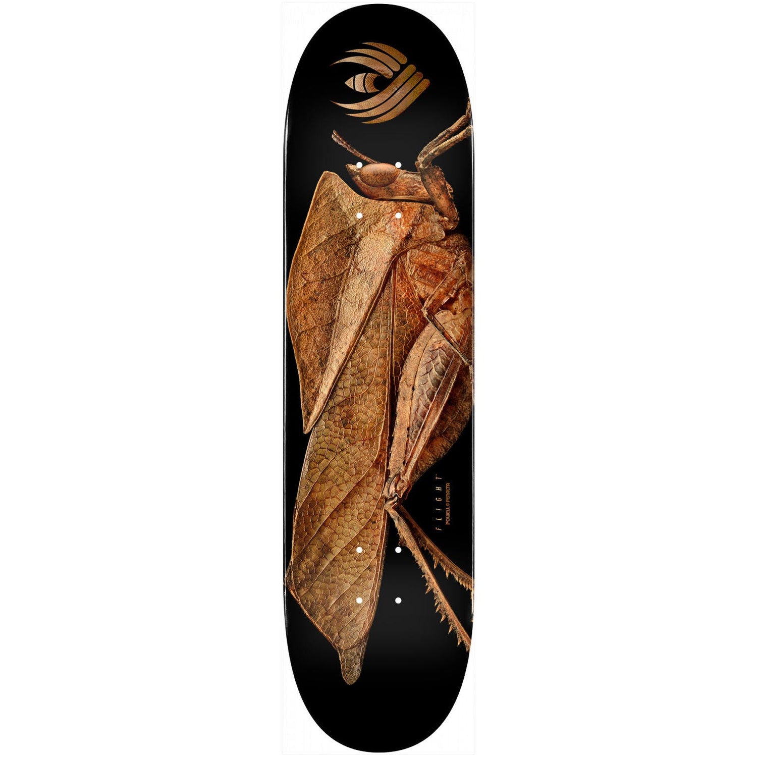 Powell Peralta Flight x Levon Biss Dead Leaf Grasshopper #249 Skateboard Deck - Multi 8.5''