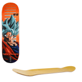 Primitive Rodriguez SSG Goku Skateboard Deck - Orange 8"