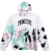 Primitive Collegiate Washed Fleece Hoodie - White