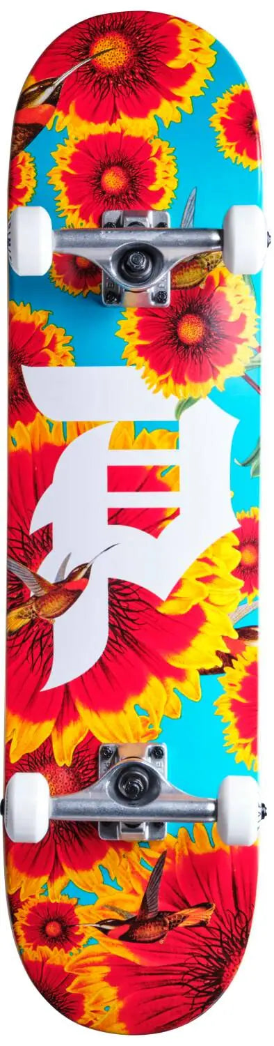 Primitive Dirty P Sunflower II Complete Skateboard - Red