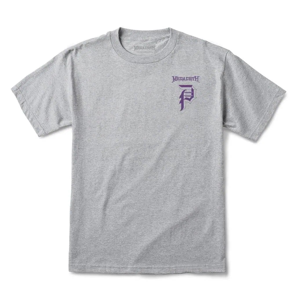 Primitive Megadeth Hanger T-Shirt - Athletic Heather