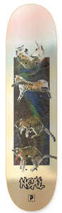 Primitive Neal Nine Lives Skateboard Deck - Gold