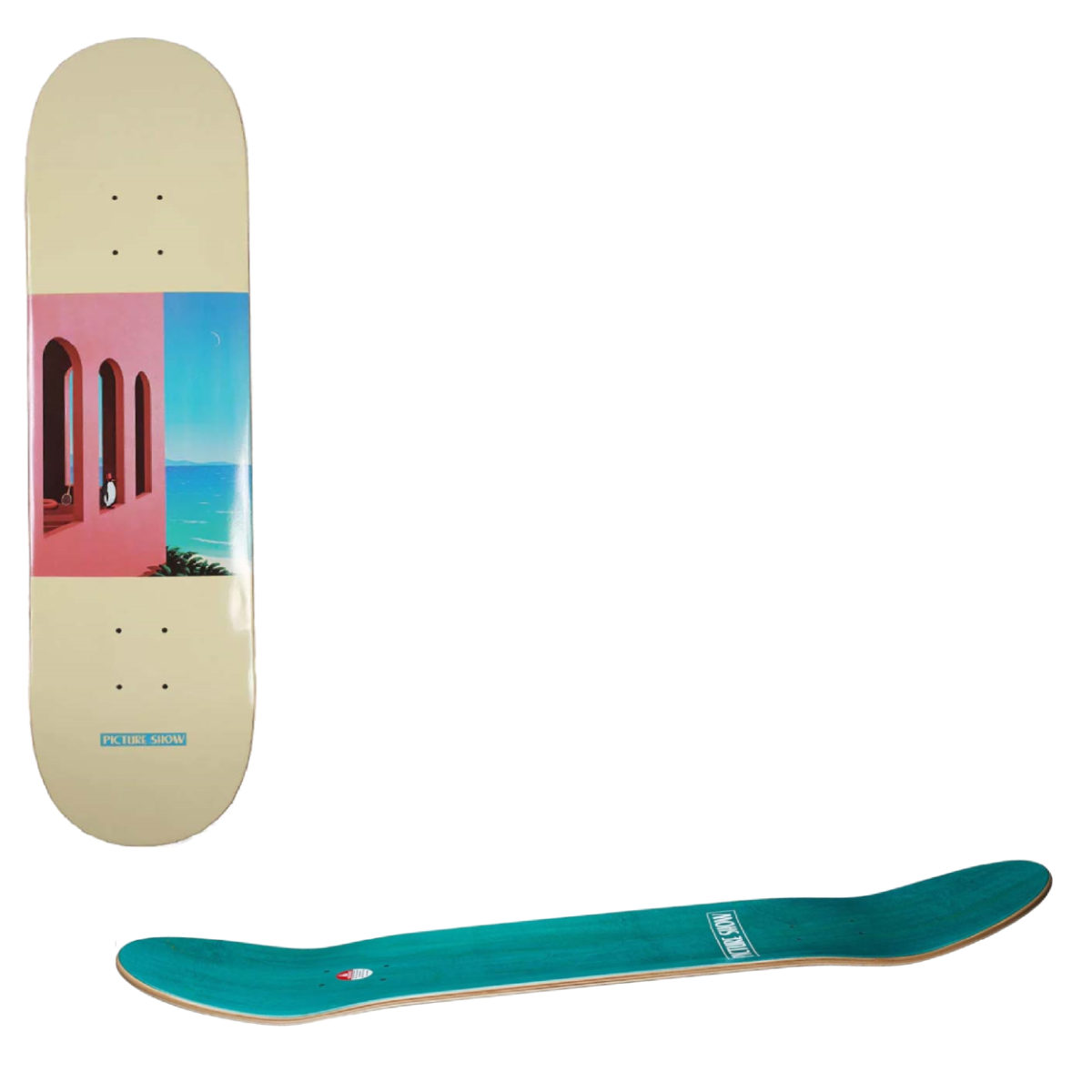 Picture Show Fez Skateboard Deck 8"