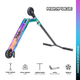 Rampage R1 Stunt Scooter - Neochrome