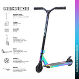 Rampage R1 Stunt Scooter - Neochrome