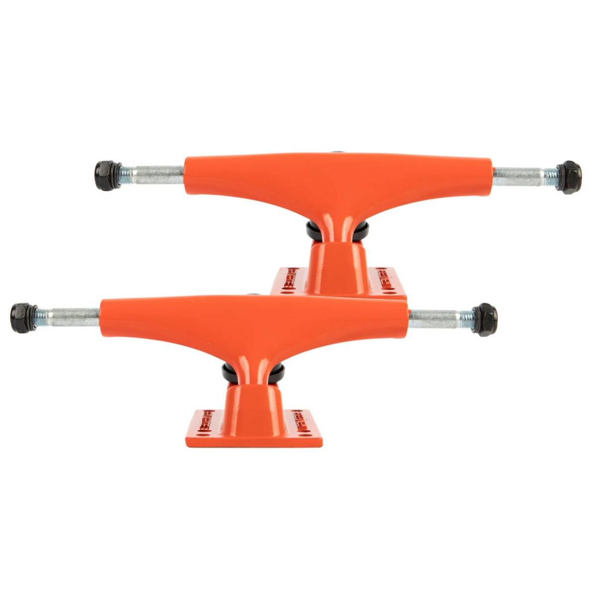 Rampage Rasp Skateboard Trucks - Fire Red 5''